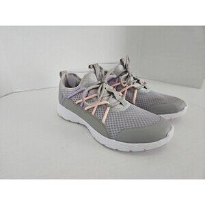 Vionic Zeliya Gray Mesh  Orthopedic Sneaker Womens 9 Purple Pink
